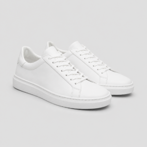 Classic White Leather Sneakers